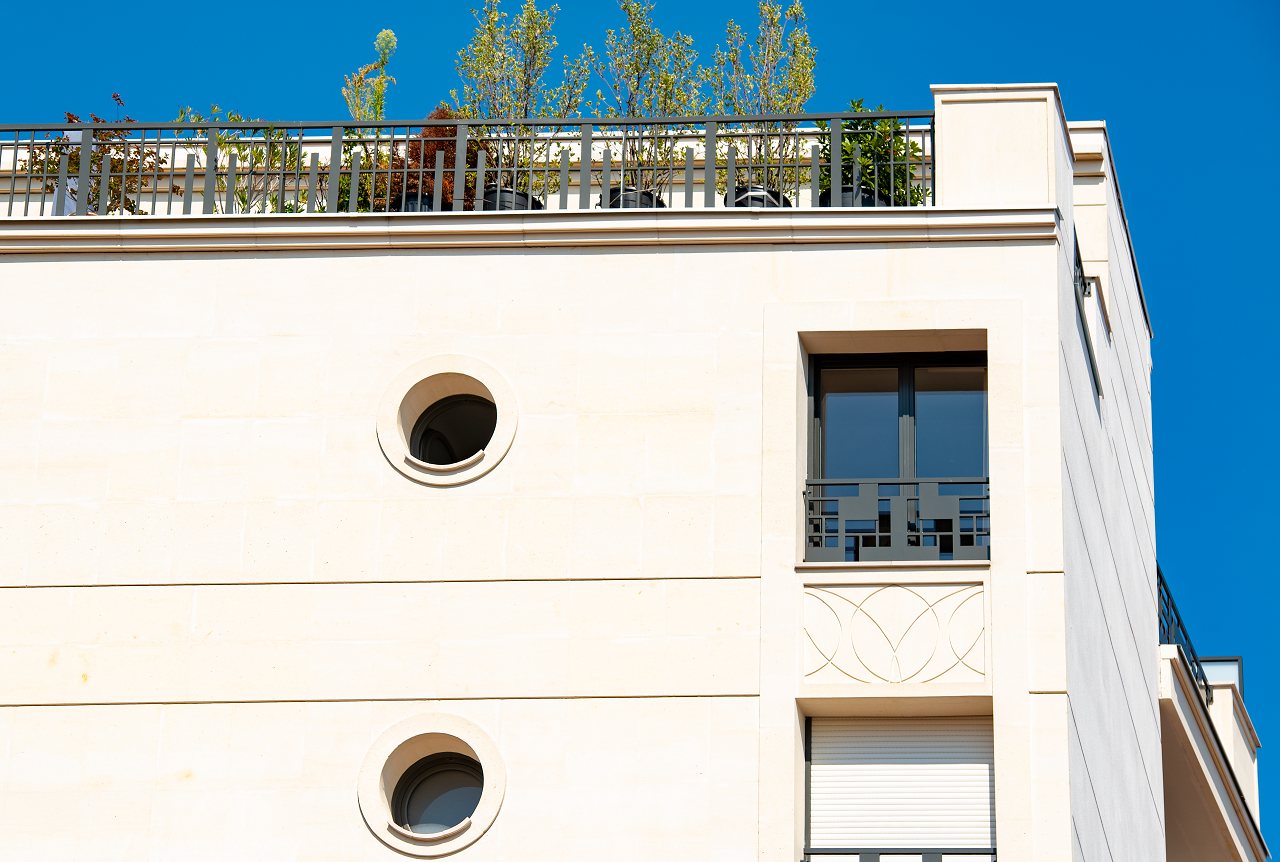 dernier étage avec terrasse d'une résidence sémiso